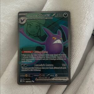 Pokemon: Team Rocket's Crobat EX Trading Card